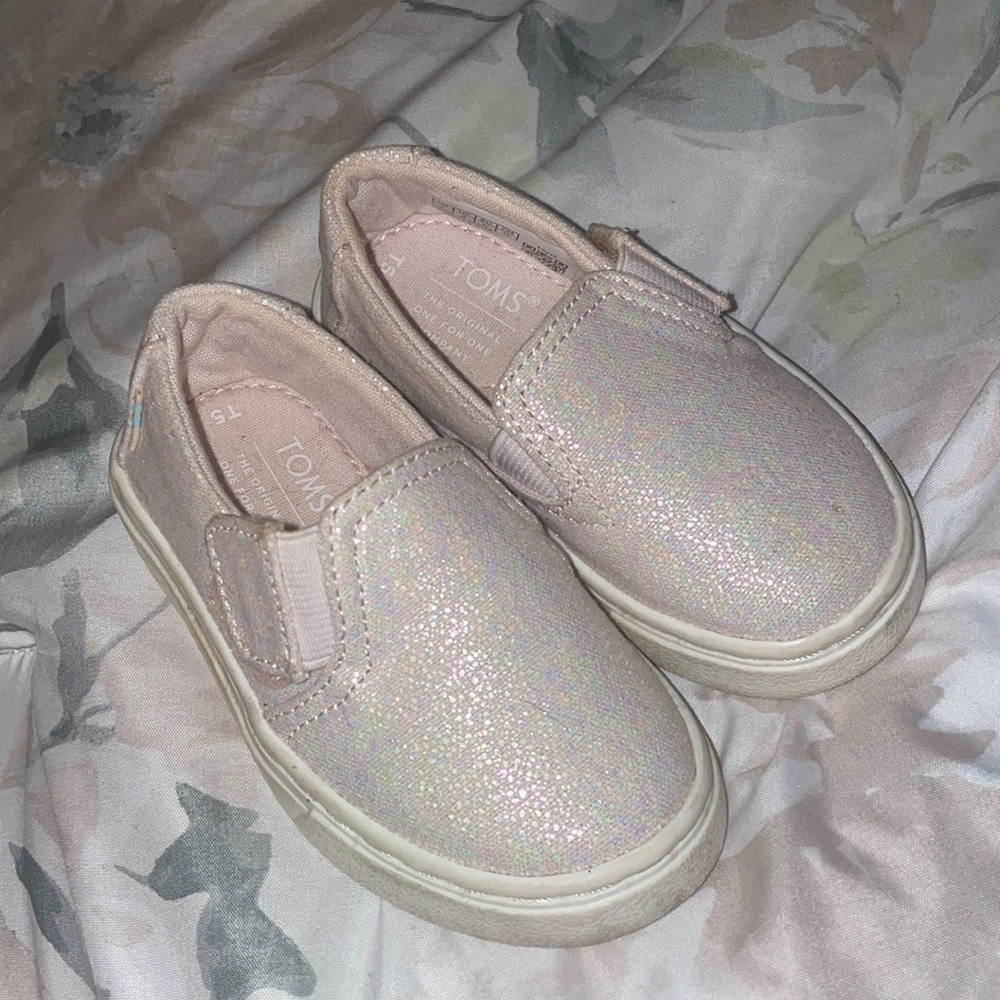Toddler slip on Toms